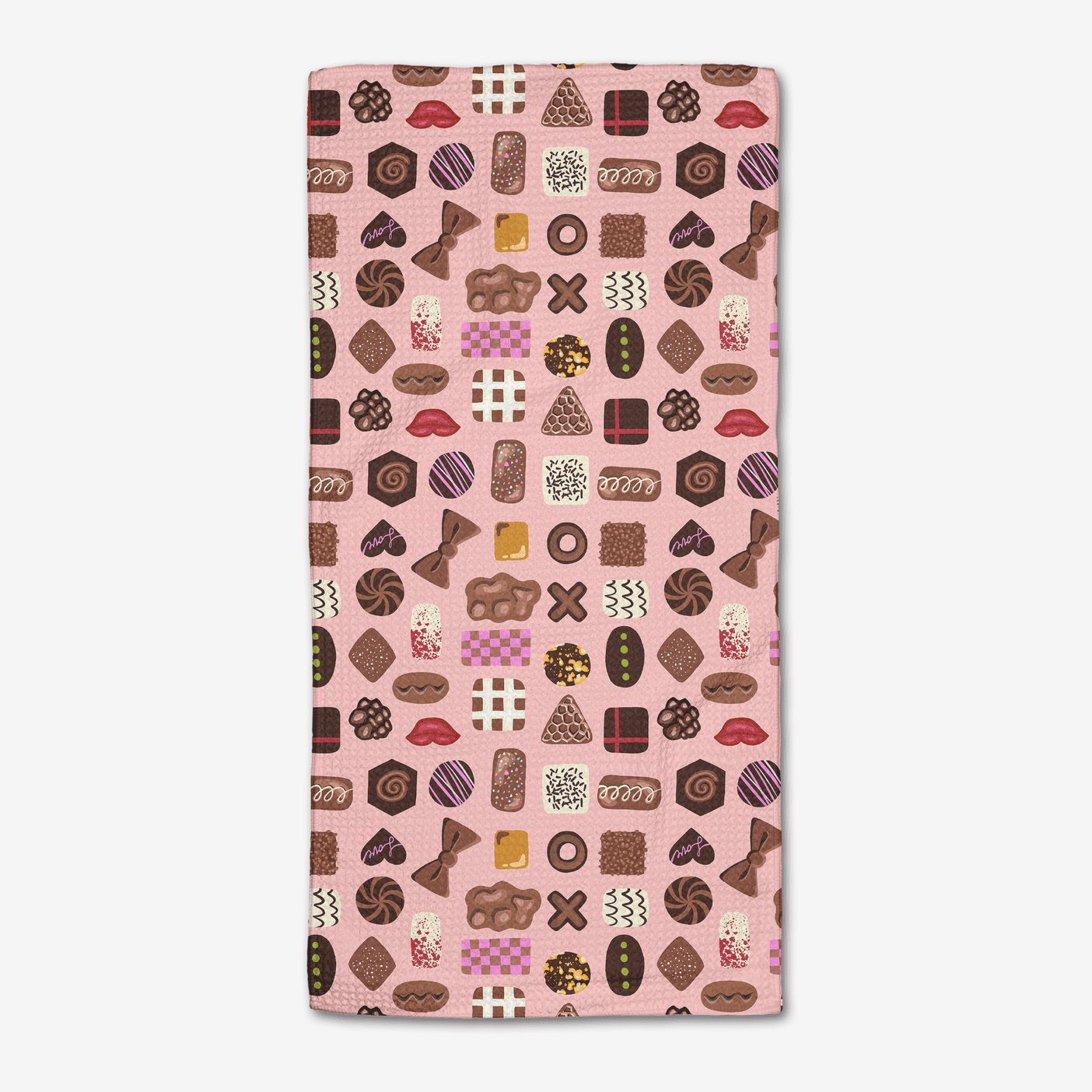 Valentine's Chocolates Bar Towel