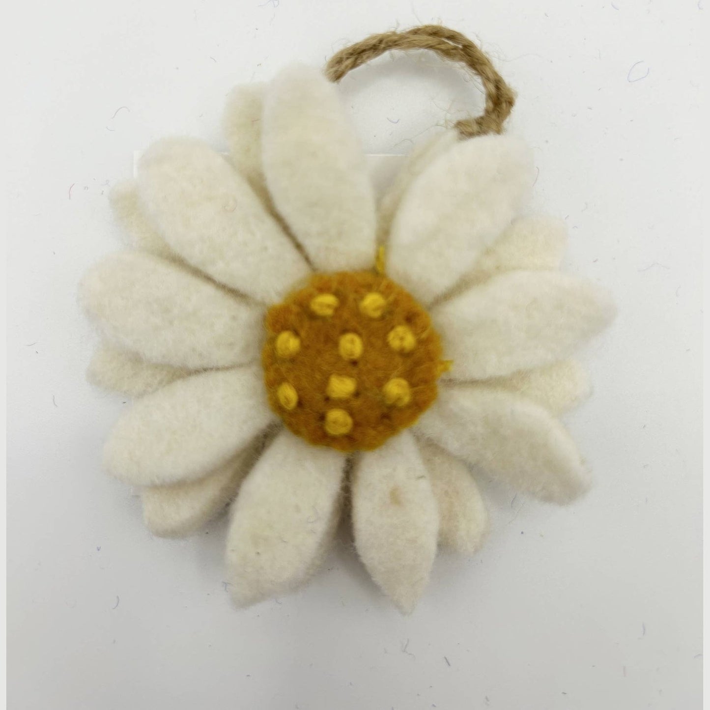 Felted Wool "Daisy" ornament