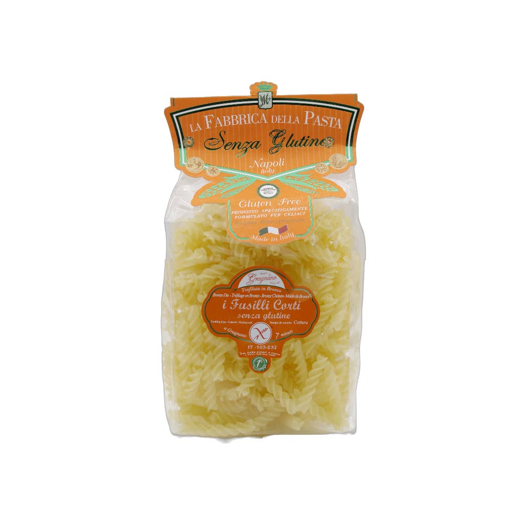Gluten Free Fusilli Corti by La Fabbrica della Pasta