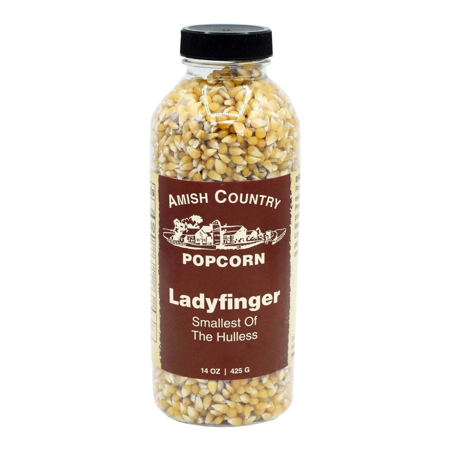 14oz Bottle of Ladyfinger Popcorn