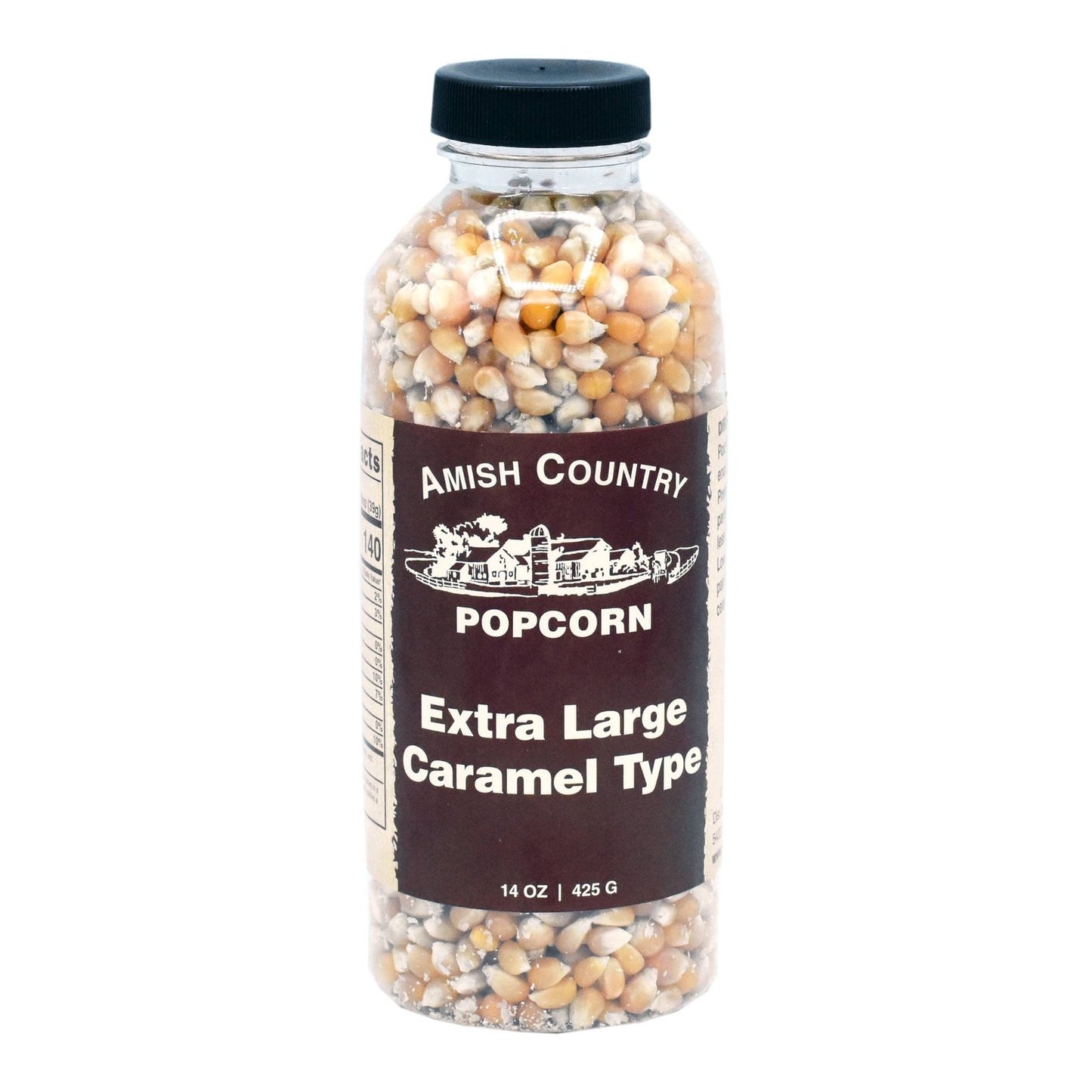 14oz Bottle of Extra Large Caramel Popcorn