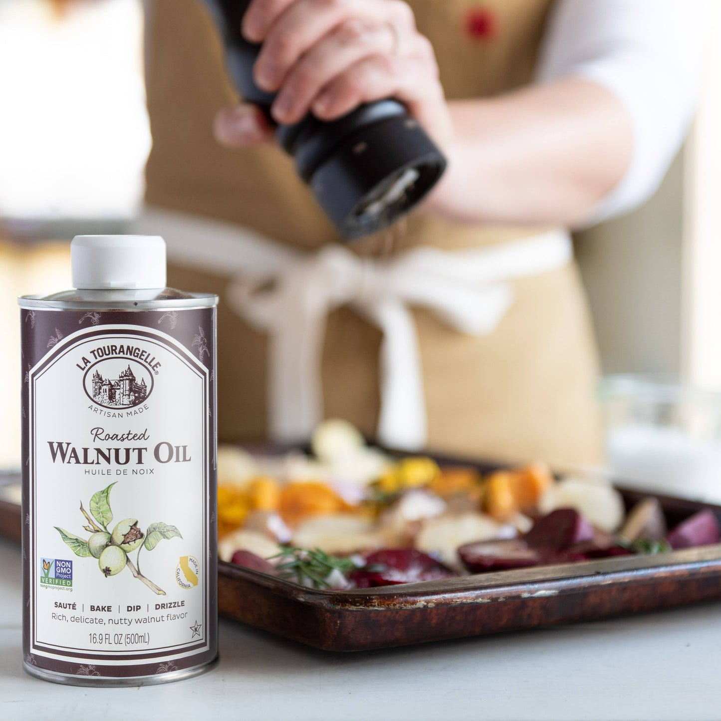 La Tourangelle Roasted Walnut Oil, 8.45 Fl