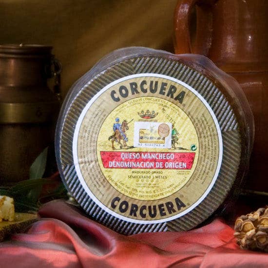 Corcuera Spanish Manchego DOP Cheese 3M 6oz
