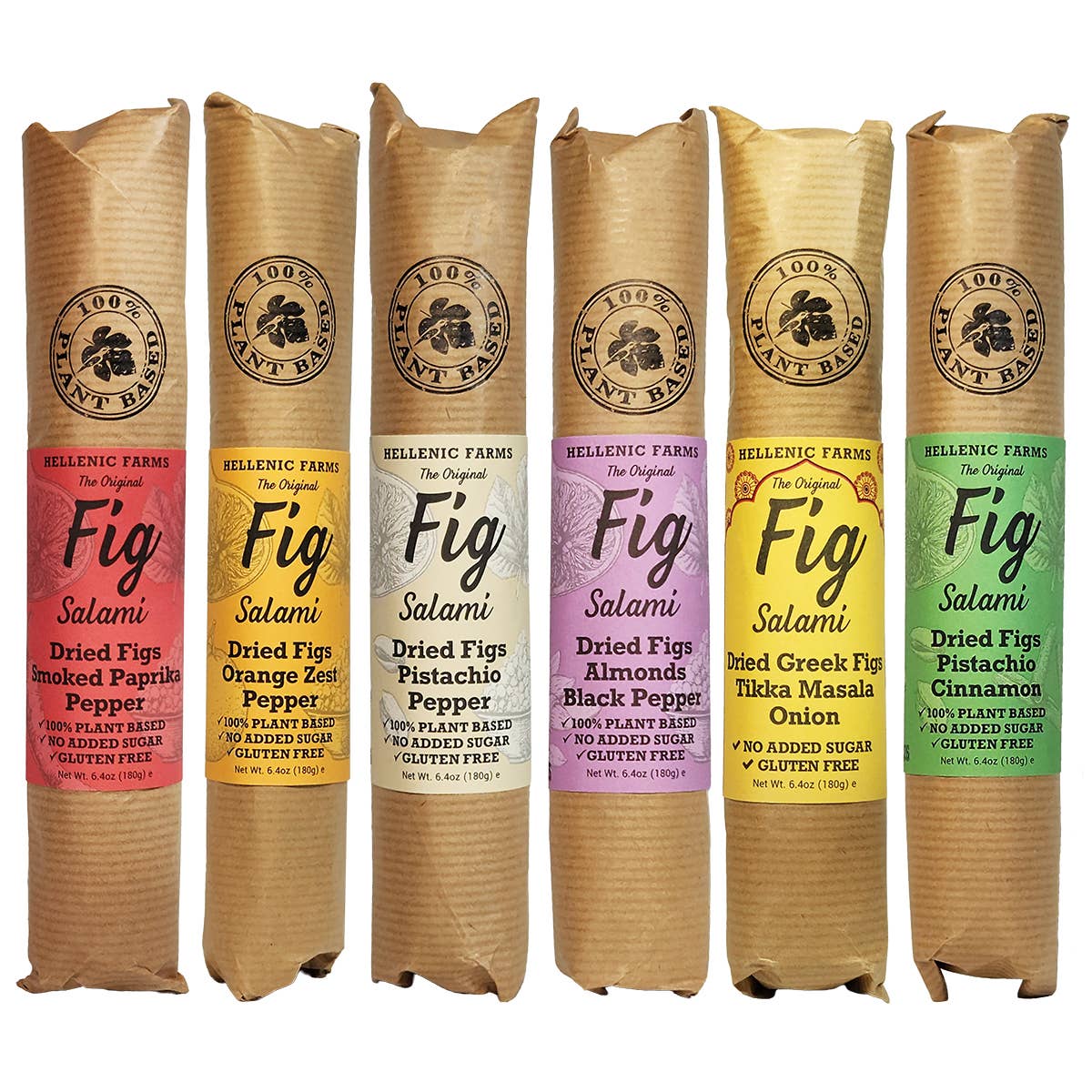 Fig Salami with Pistachio & Cinnamon