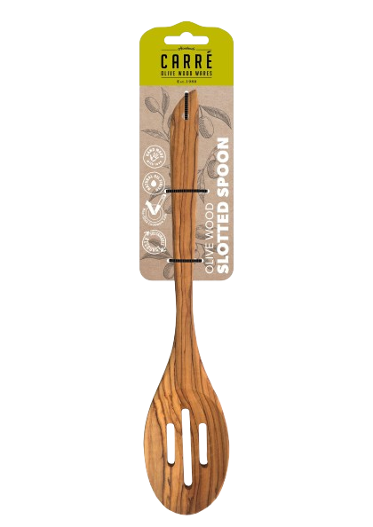 Olive wood Slotted Spoon