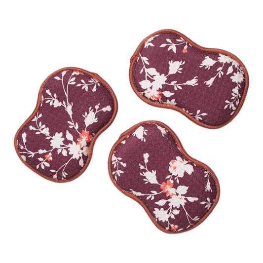 RE:usable Sponges (Set of 3) - Pressed Petals