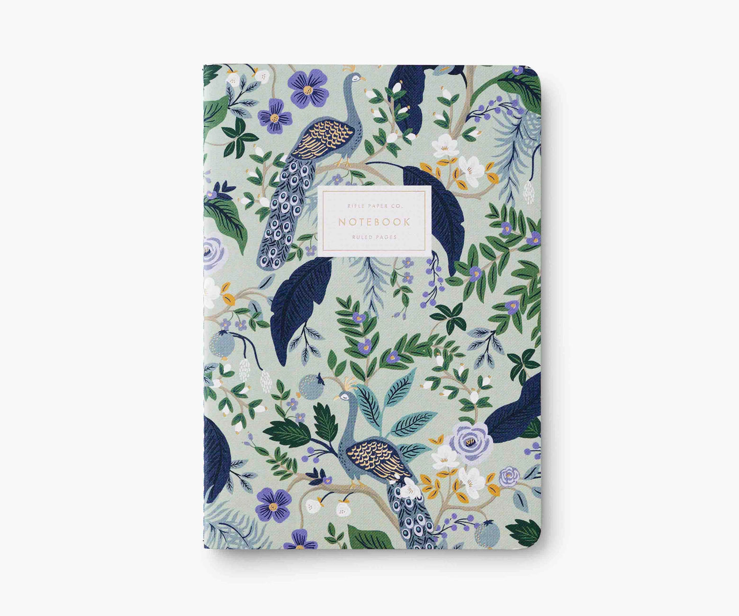 Rifle Paper Co Peacock Notebooks - Set of 3