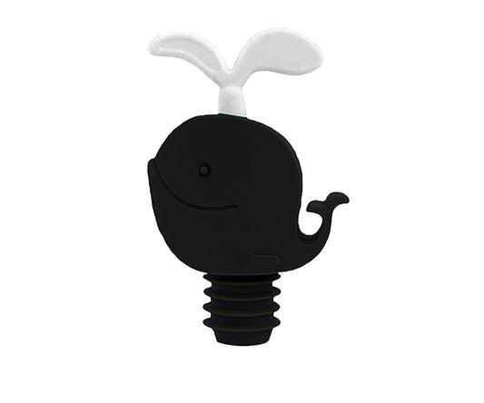 Orca Silicone Bottle Stopper and Pourer