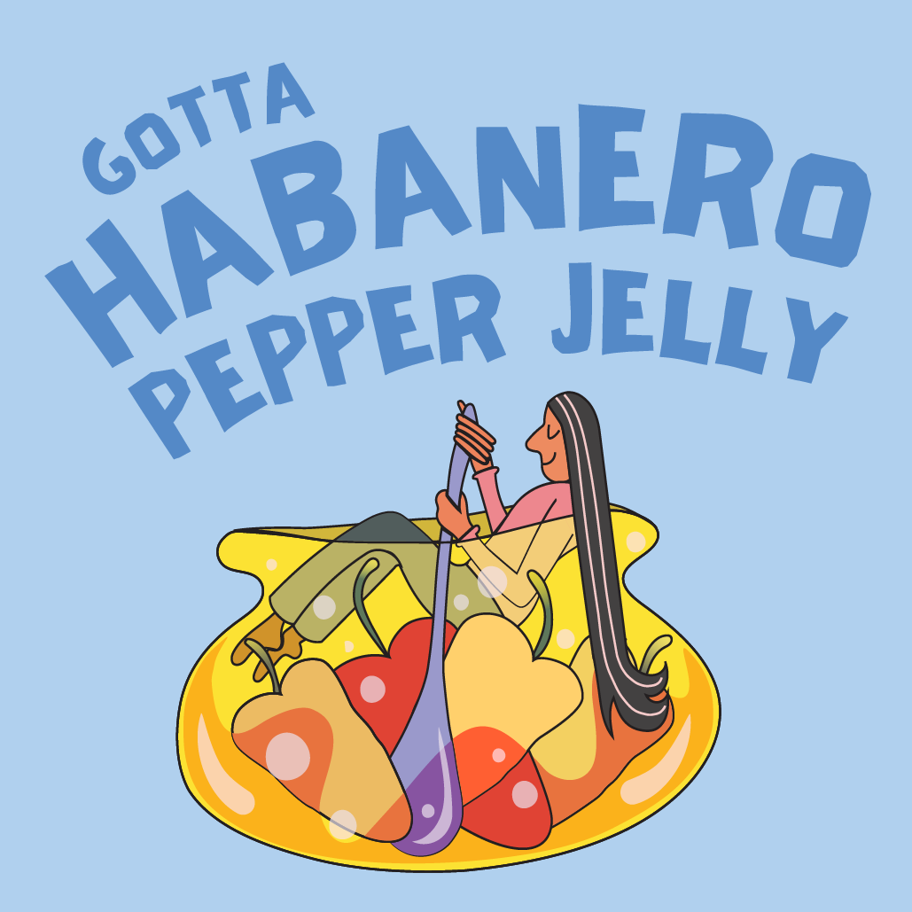 Gotta Habanero Pepper Jelly 8.40 oz - Sweet and Tangy Jelly