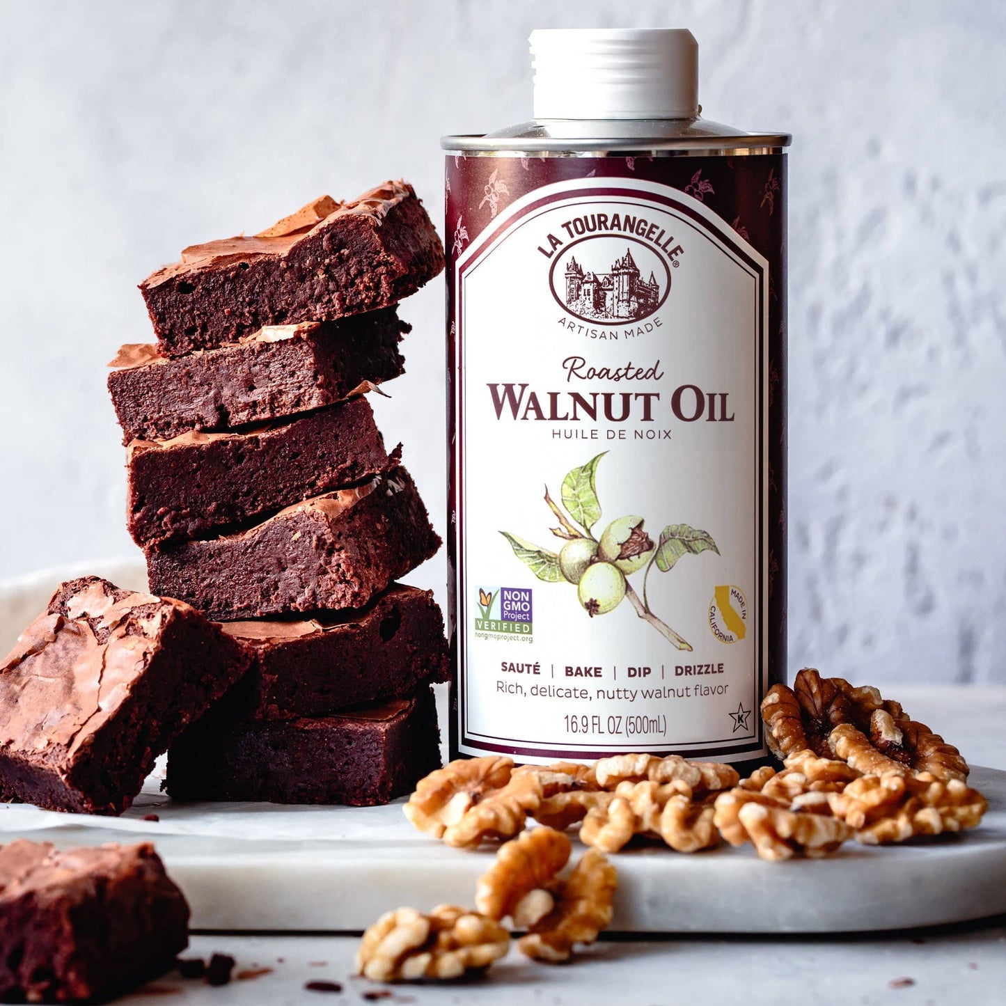 La Tourangelle Roasted Walnut Oil, 8.45 Fl