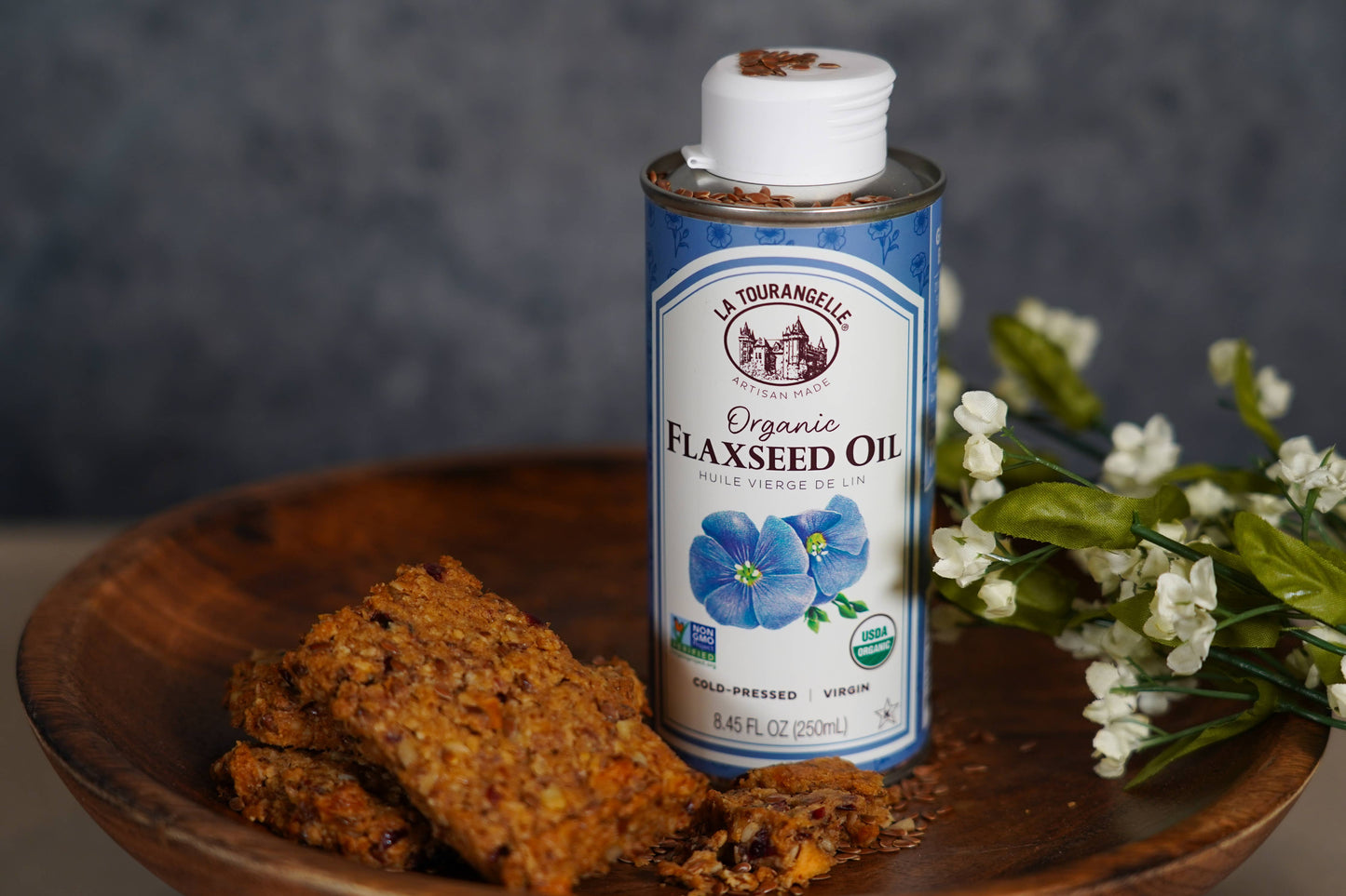La Tourangelle Organic Flaxseed Oil, 8.45 Fl Oz