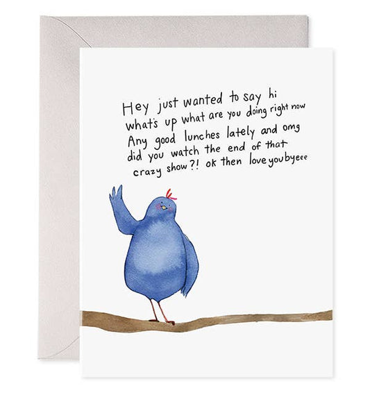 Any Good Lunches Miss You Greeting Card