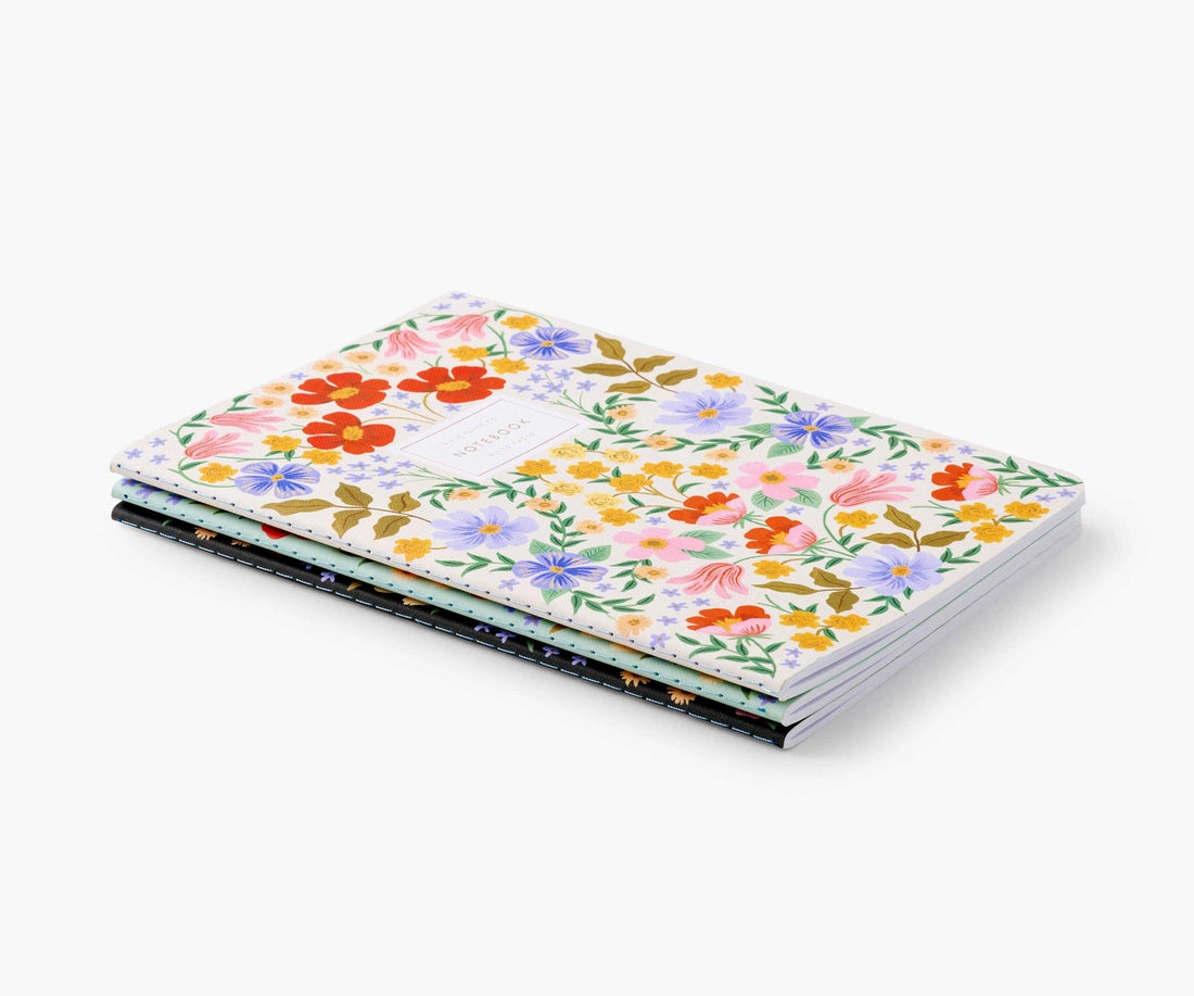 Rifle Paper Co Bramble Notebooks - Set of 3