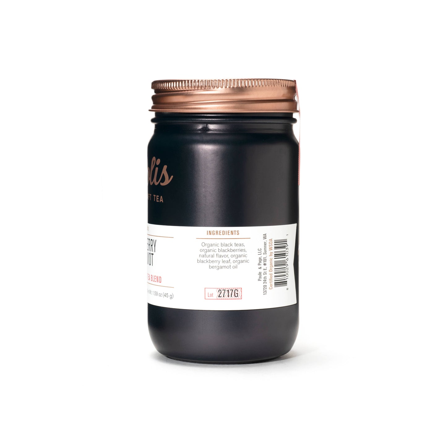 Organic Blackberry Bergamot - Loose Leaf
