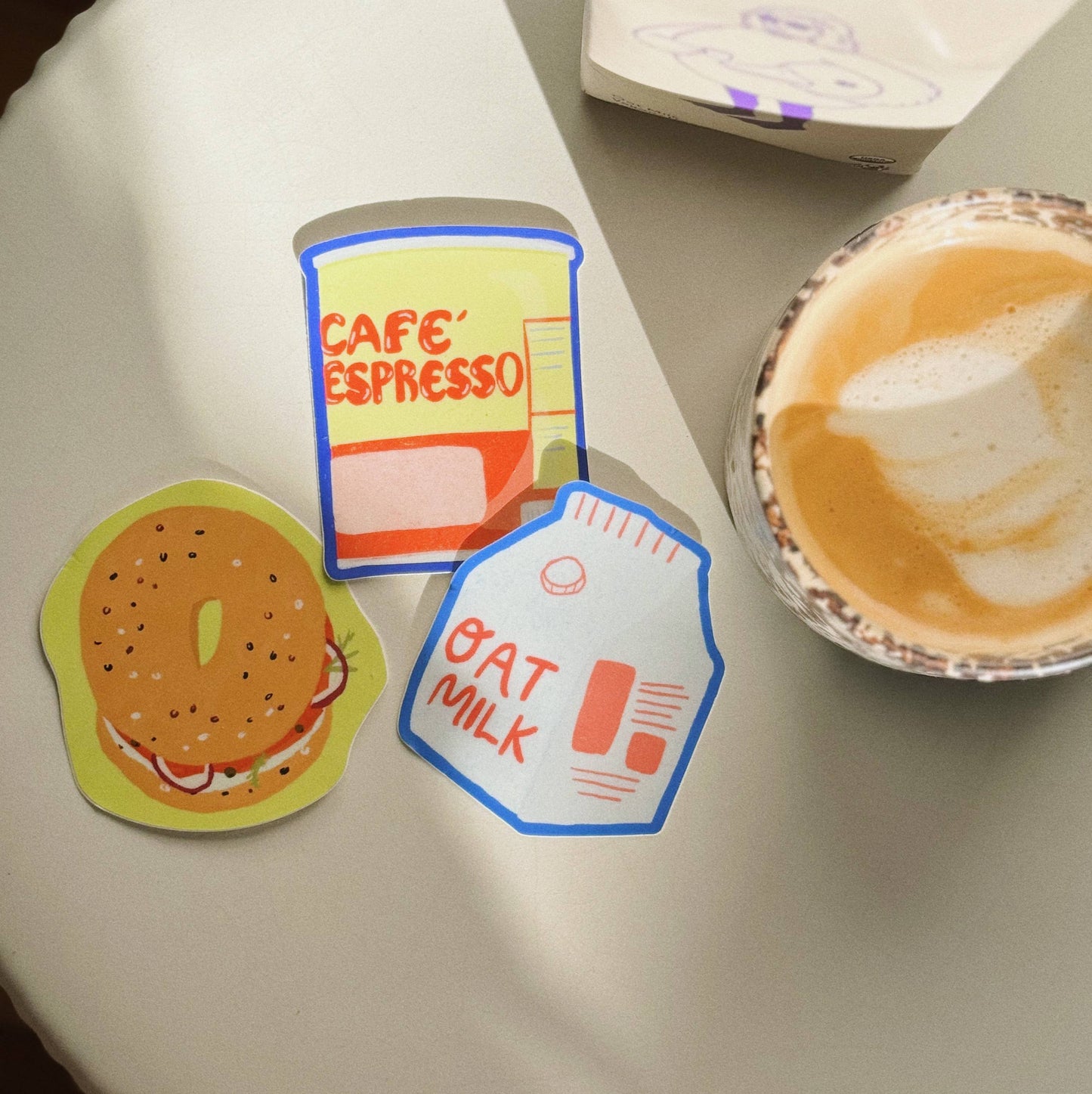 Lox Bagel Vinyl Sticker