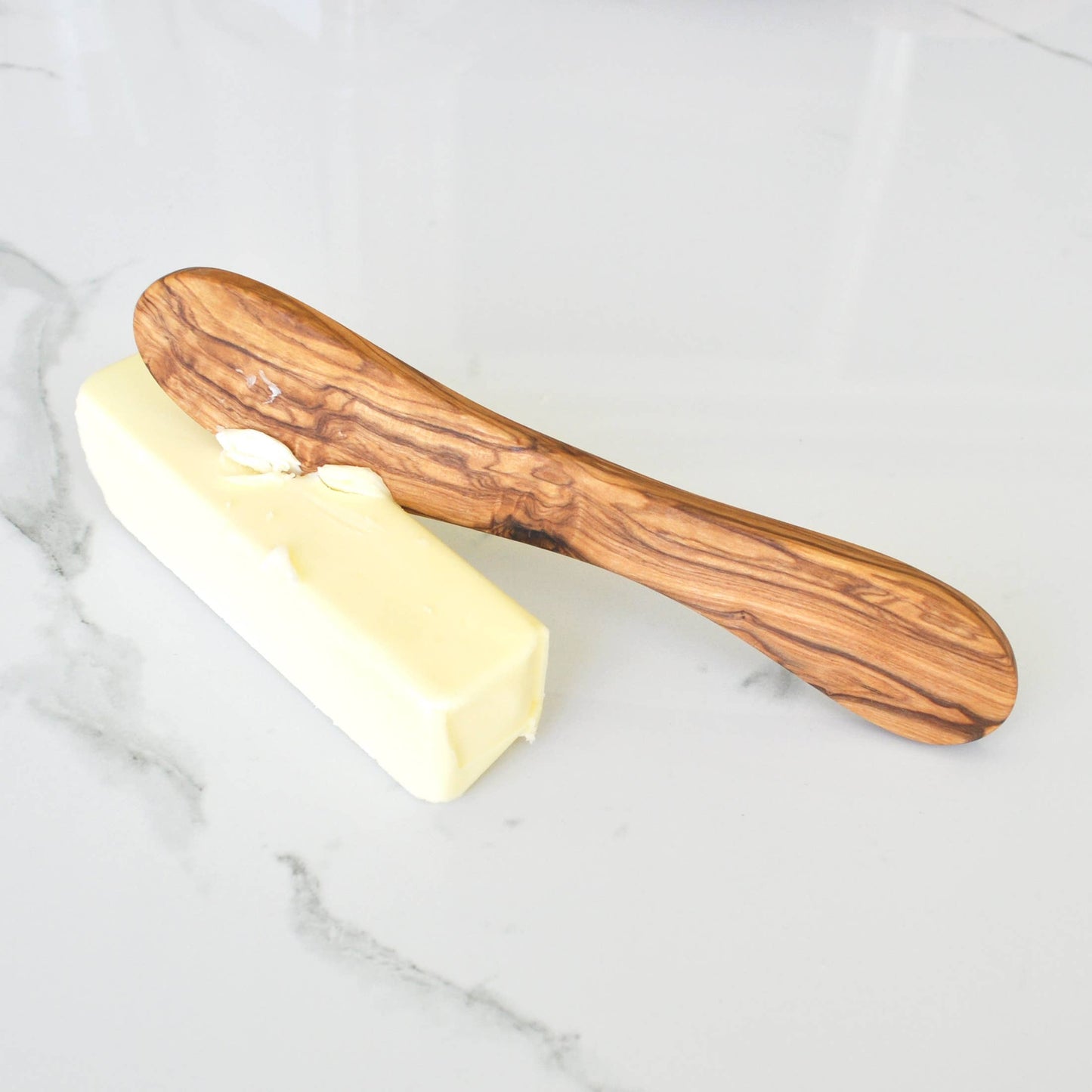 Olive Wood Butter Knife 7”