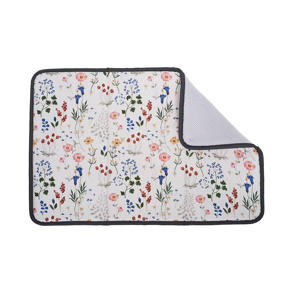 Drying Mat - Serenity Floral: Multicolor