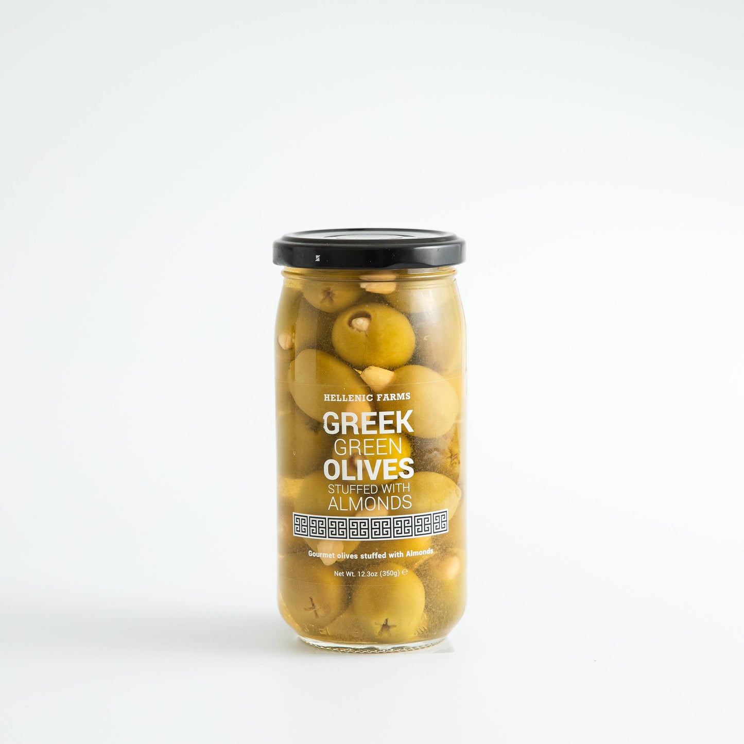 Greek Green Olives Stuffed w/ Almonds