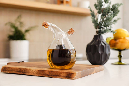 Glass Oil & Vinegar Cruet Dispenser | Kitchen Bestseller