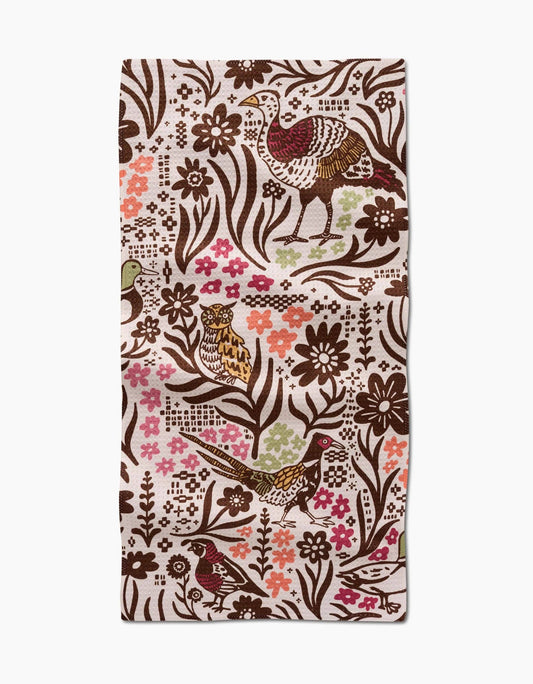 Fall Fowl Bar Towel