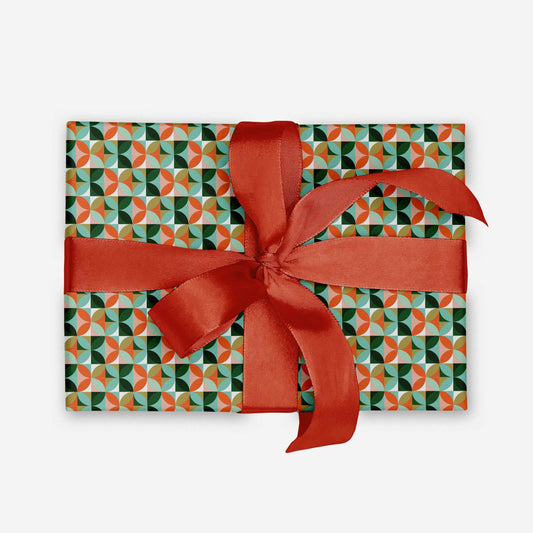 Colorful Geometric  | Holiday Gift Wrapping Paper Sheets