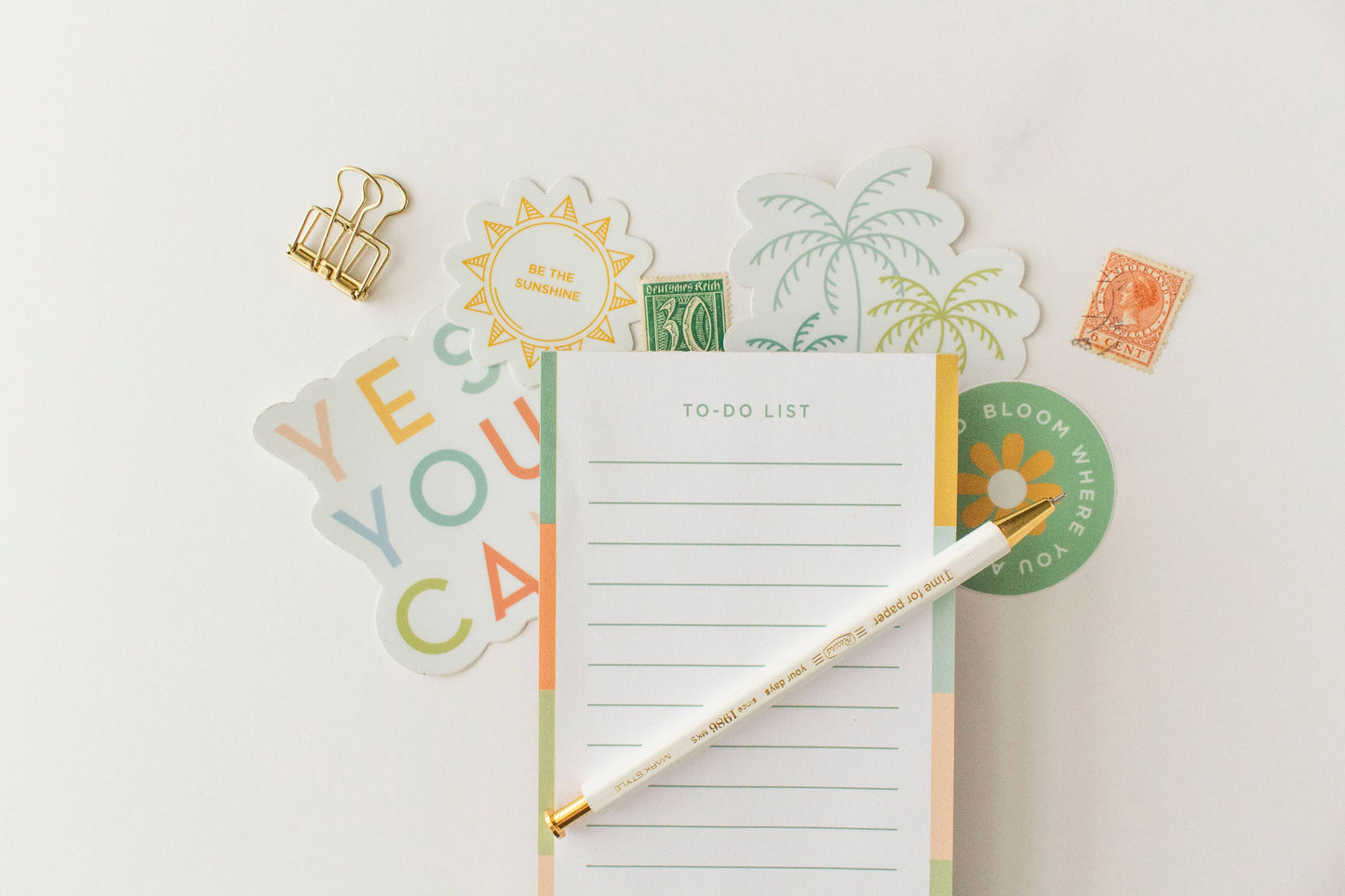 Colorblock To-Do List Notepad