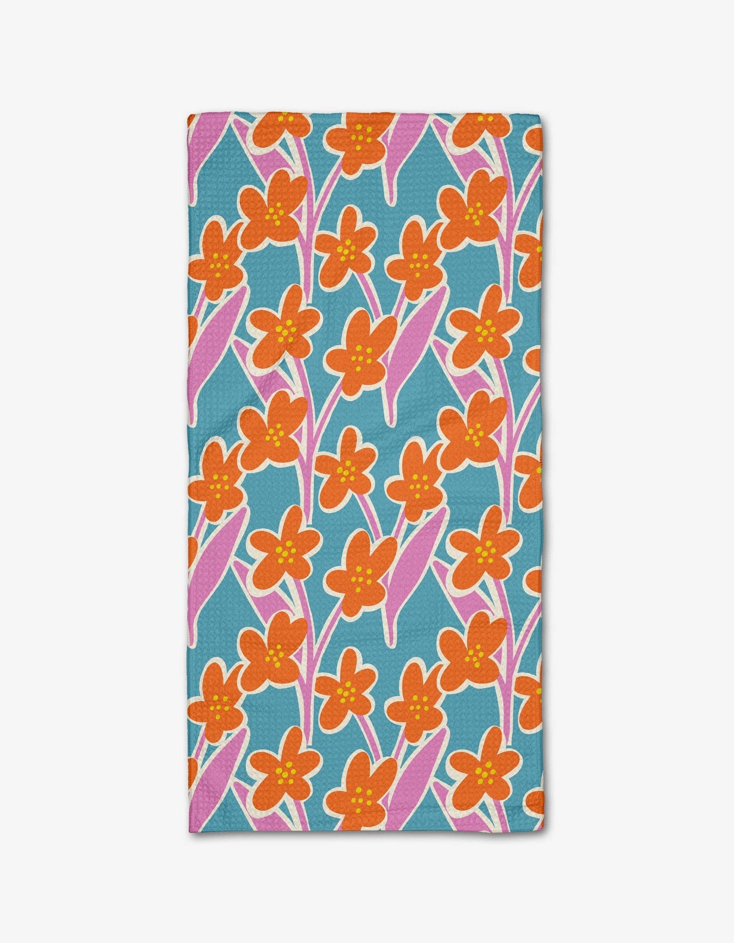 Fancy Flowers Bar Towel