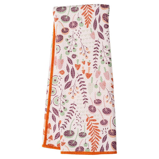 Anywhere Towel Reversible - HJ Fall Funghi: Neutral Multi