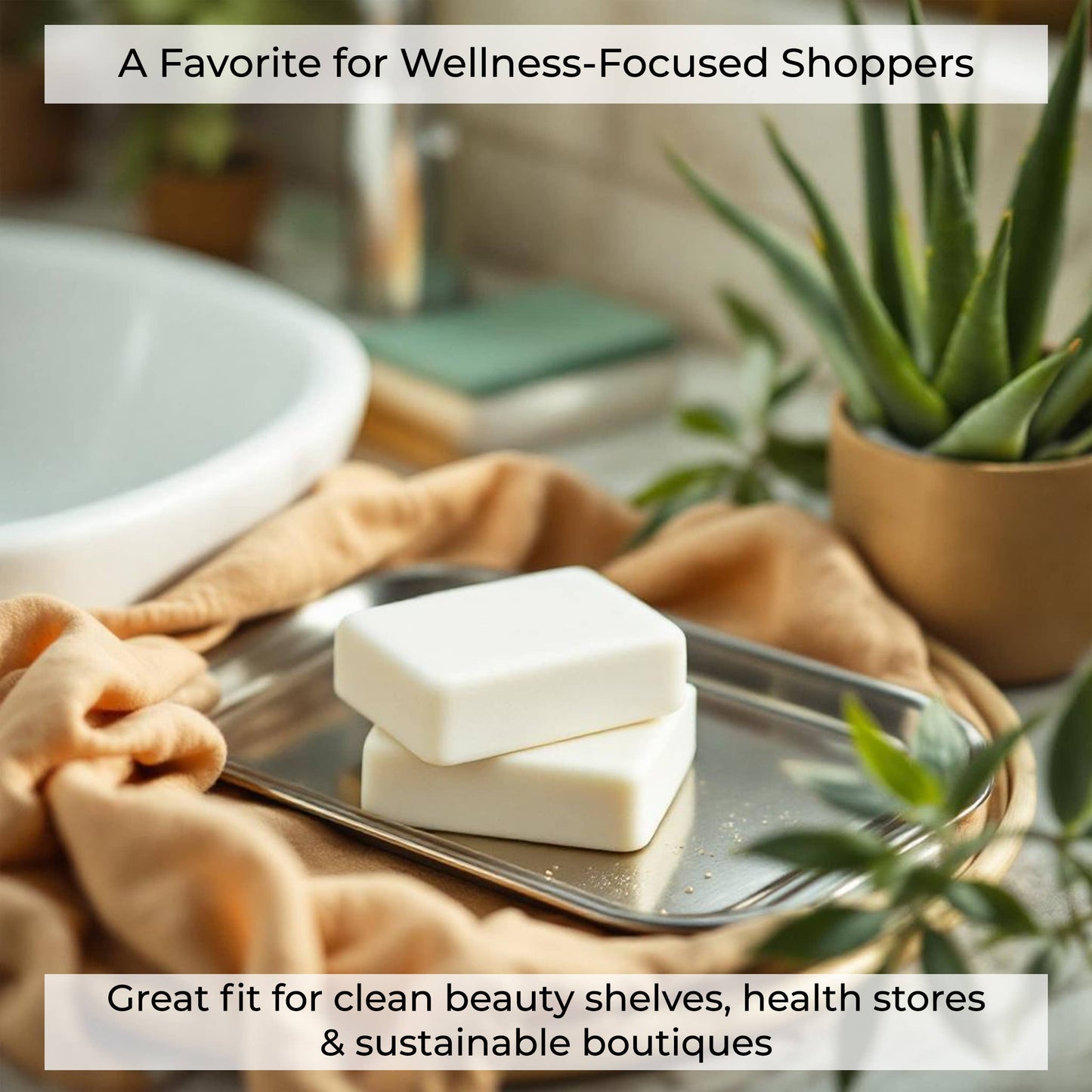 Clean Beauty All Natural Goat's Milk & Olive Oil Soap Bar