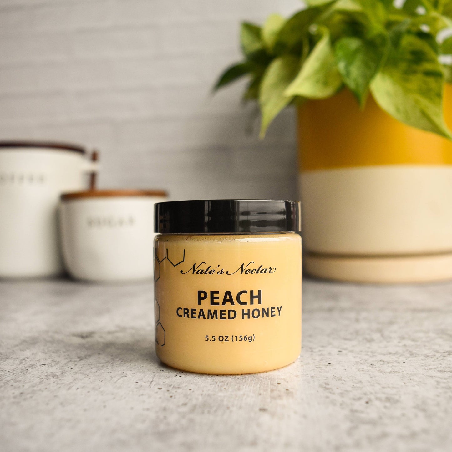 Peach Creamed Honey