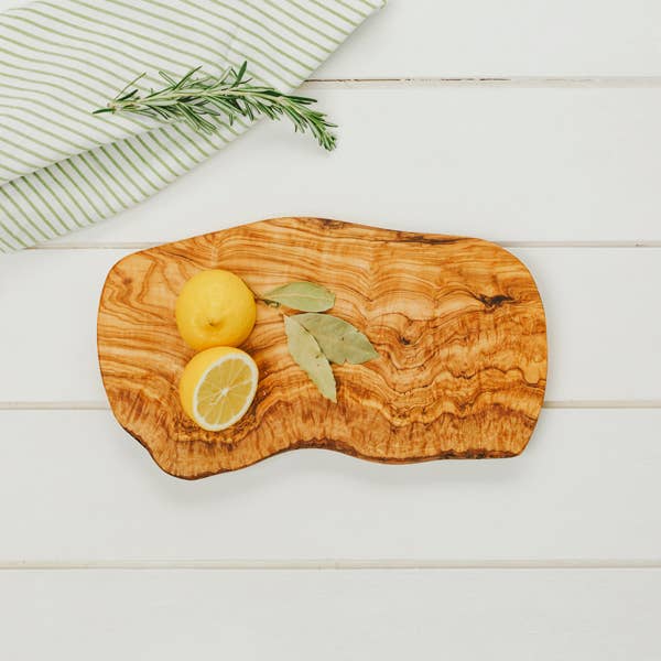 Olive Wood Cutting Board No Handle: 13.5''