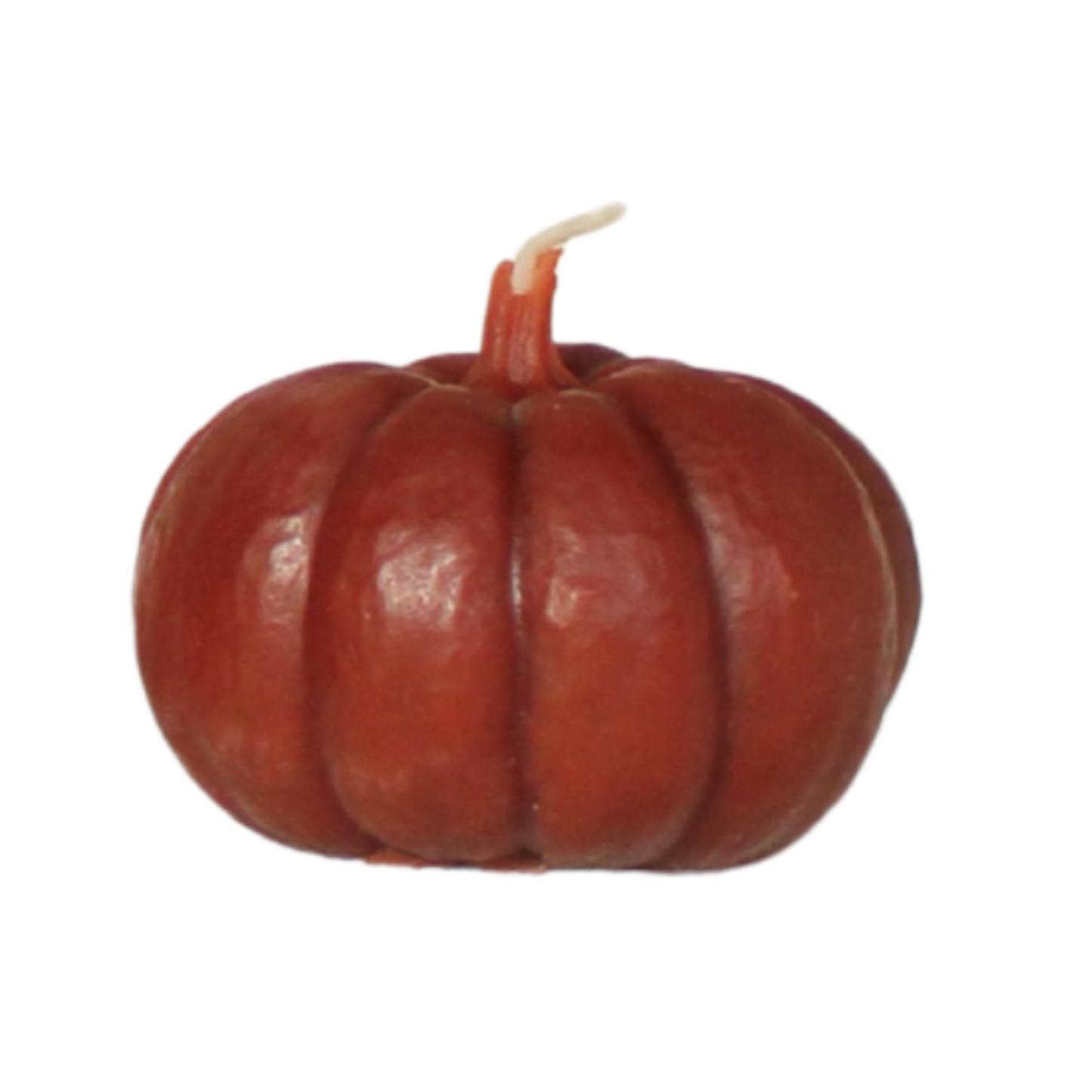 Chestnut - Pumpkin Beeswax Candle - Small