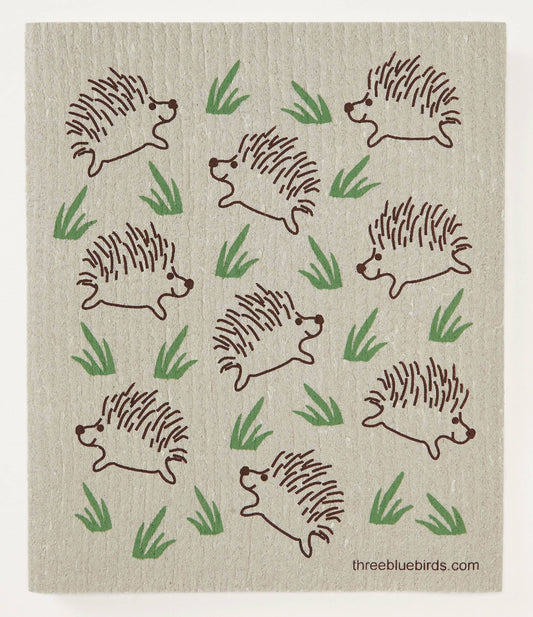Handy Hedgehogs Swedish Dishcloth