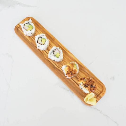 Olive Wood Sushi Board / Sushi Tray