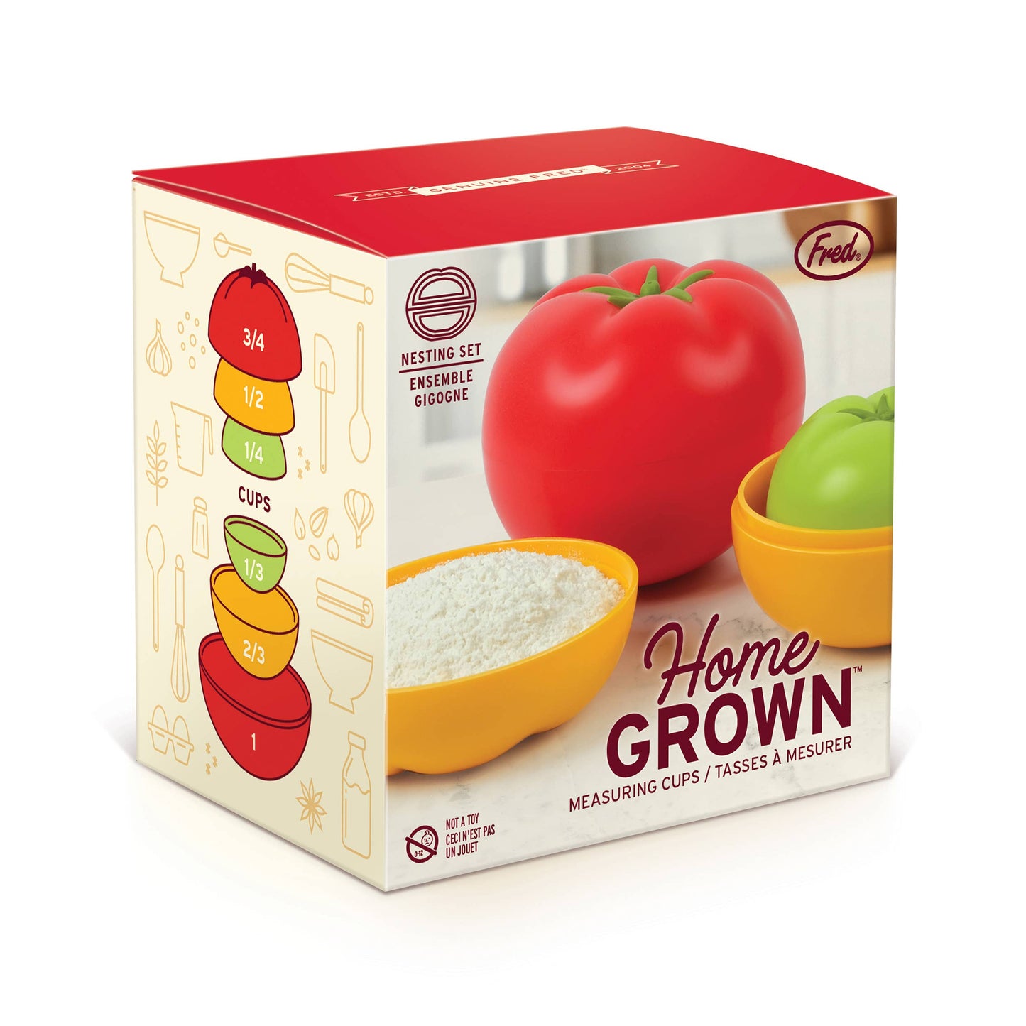 Home Grown - Tomato Nesting Measuring Cups