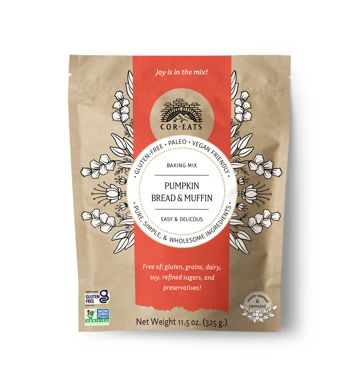 Pumpkin Bread & Muffin:  Gluten Free, Grain Free, Dairy Free