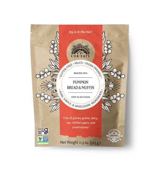 Pumpkin Bread & Muffin:  Gluten Free, Grain Free, Dairy Free