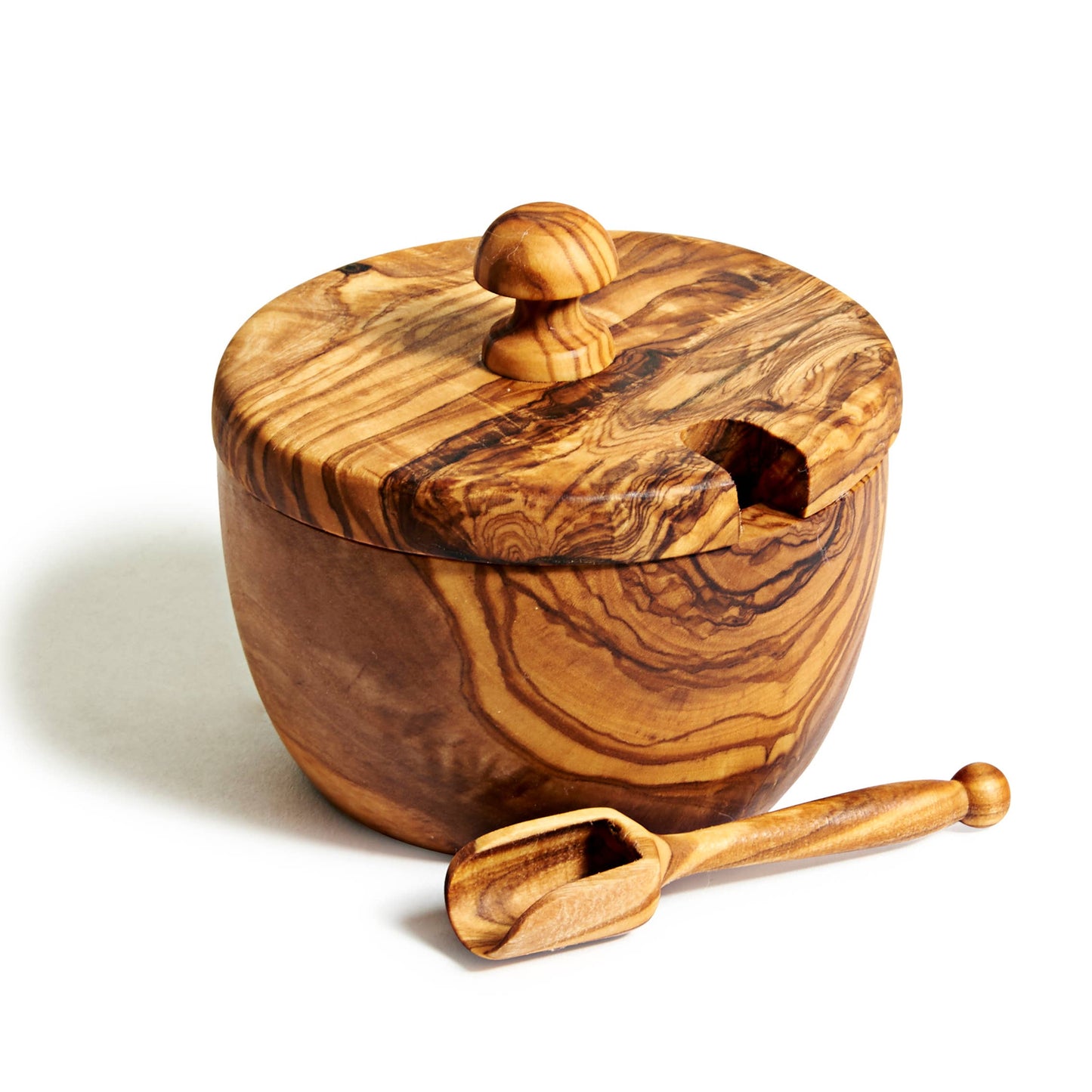 Olive Wood Sugar Bowl