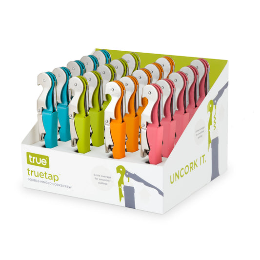 Truetap™ Soft-Touch Double-Hinged Corkscrews