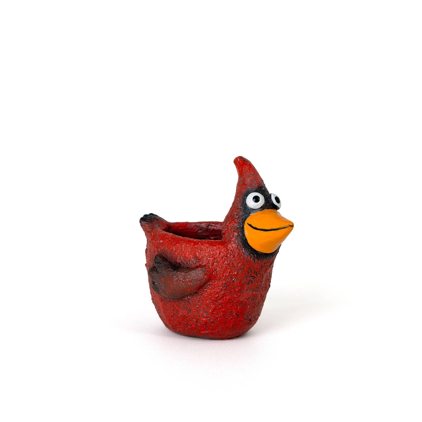 Ruby the Cardinal Blobhouse Planter