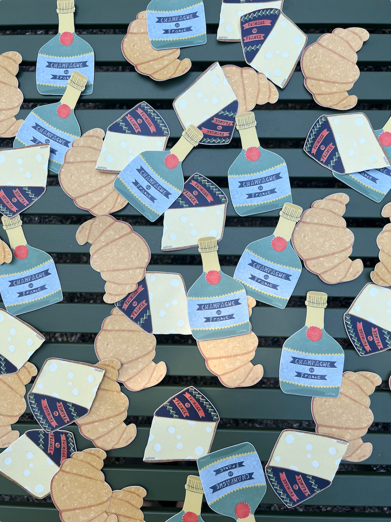 Cheese - individual sticker
