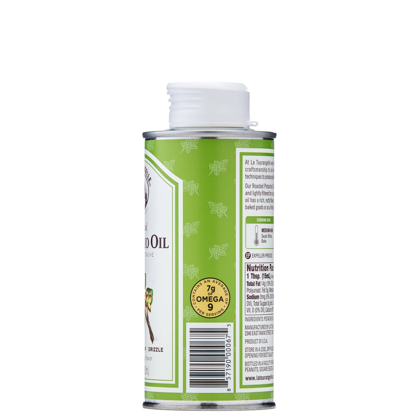 La Tourangelle Roasted Pistachio Oil, 8.45 Fl Oz