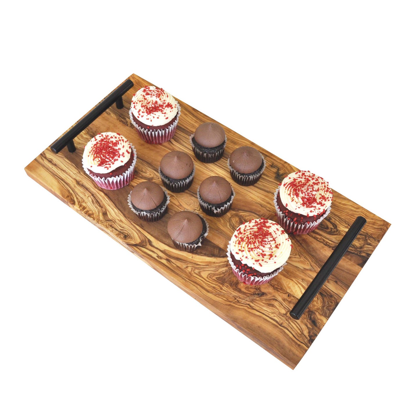 Olive Wood Serving Tray - Smooth Edge. Charcuterie / Cheese