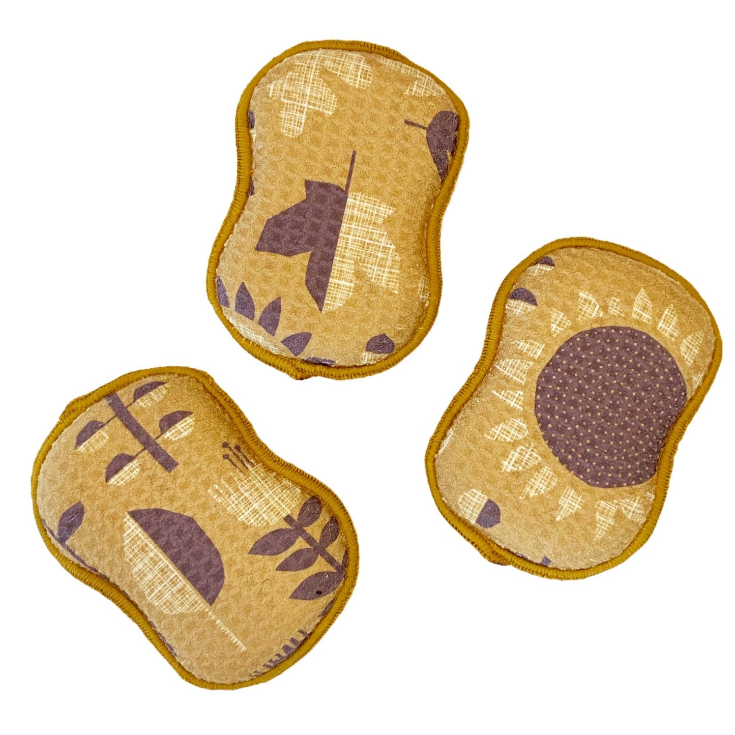 RE:usable Sponges (Set of 3) - HJ Mod Sunflower