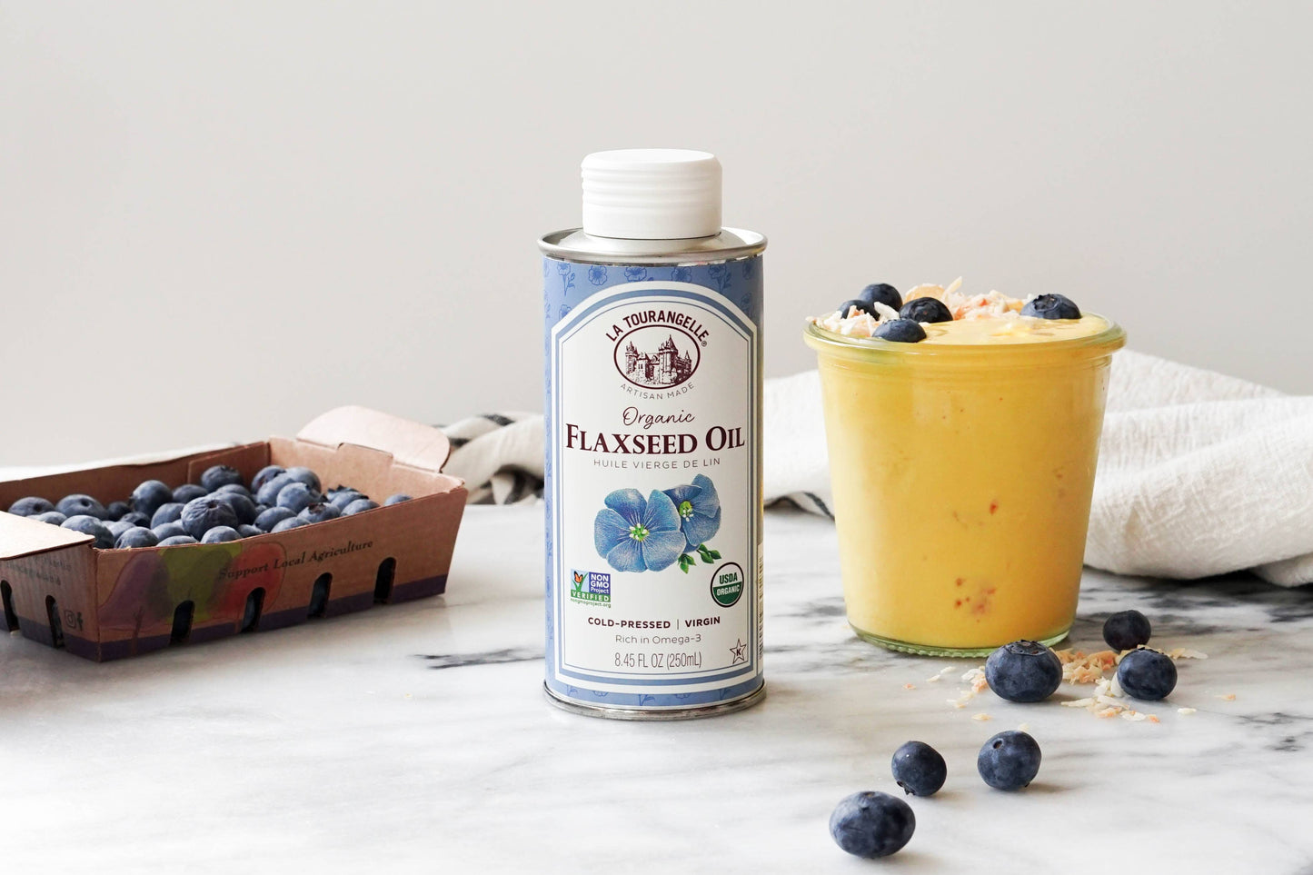 La Tourangelle Organic Flaxseed Oil, 8.45 Fl Oz