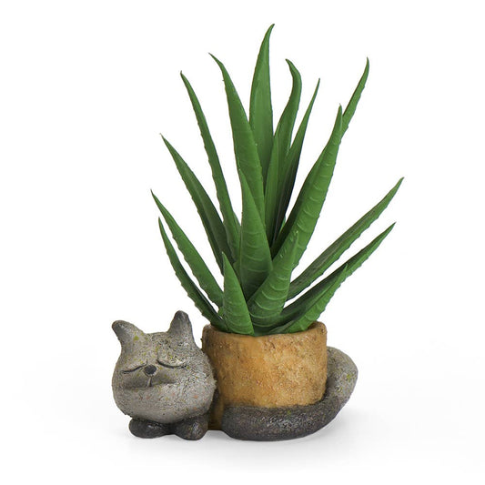 Baby Sleeping Kitty Blobhouse Planter