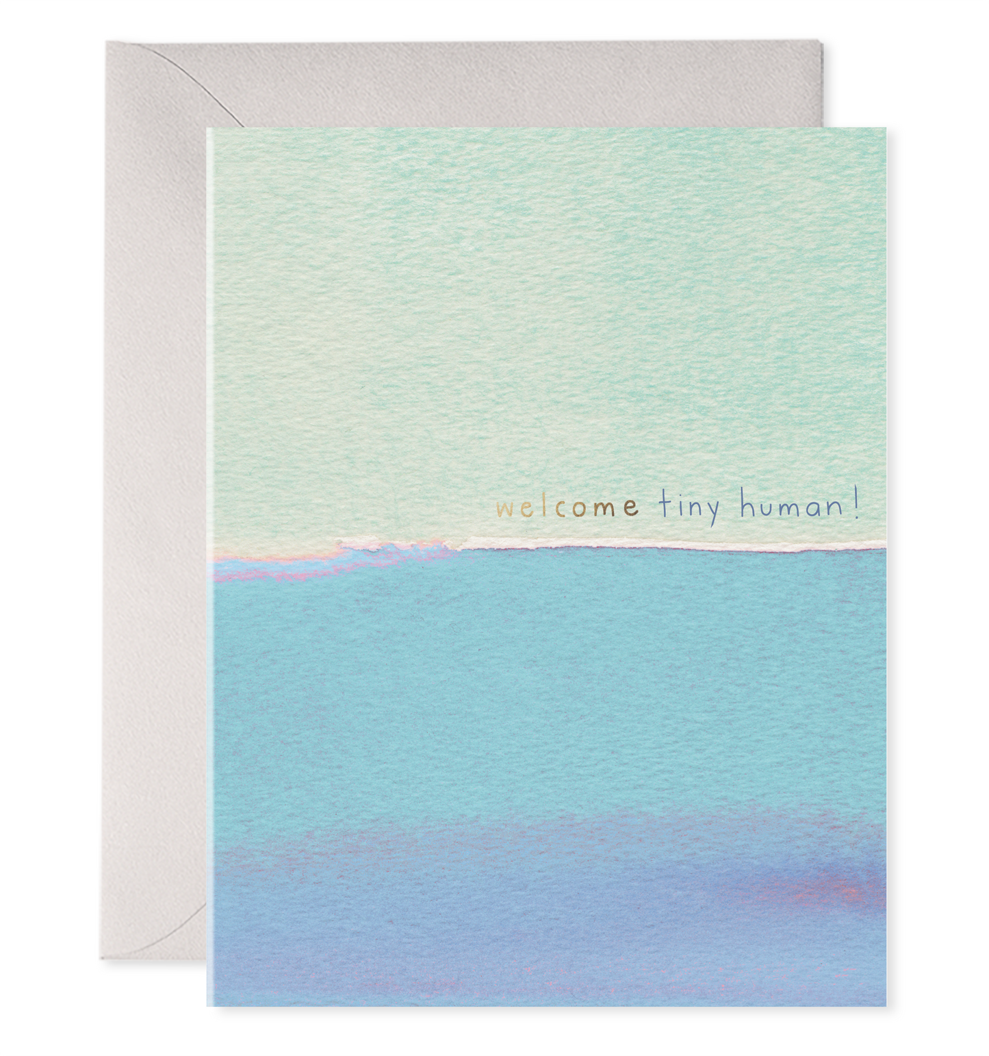 Tiny Human Greeting Card