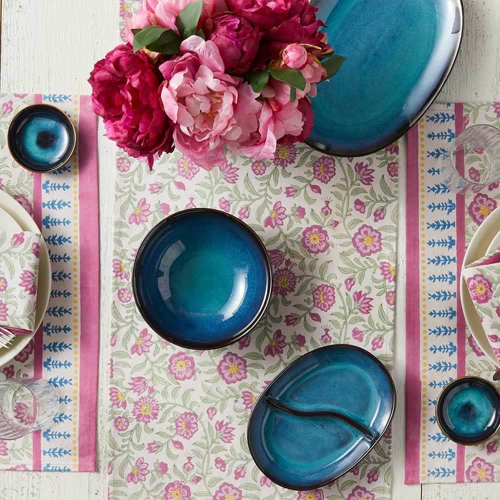 Lak Lake Ceramic Divided Dish