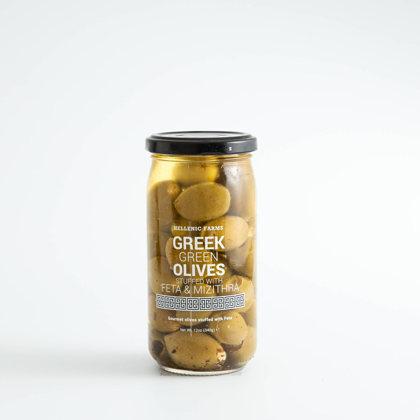 Greek Green Olives Stuffed with Feta & Mizithra
