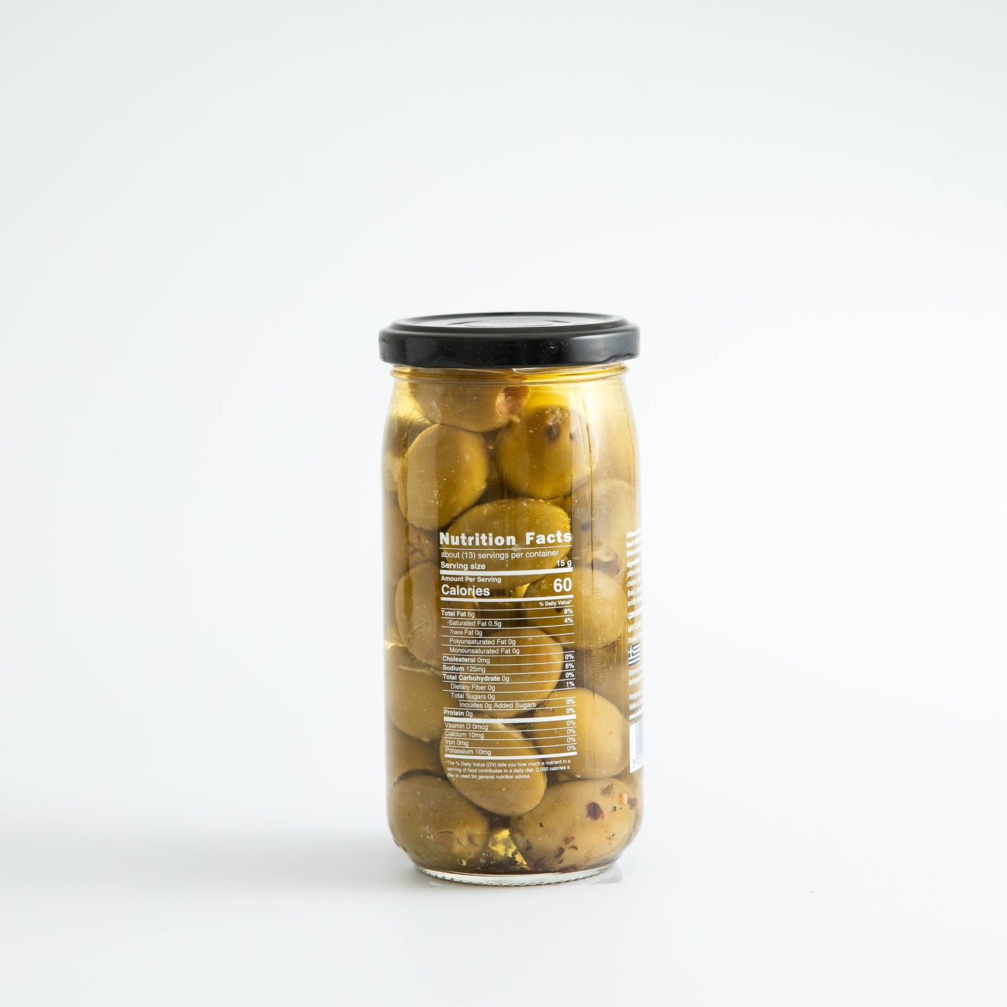 Greek Green Olives Stuffed with Feta & Mizithra